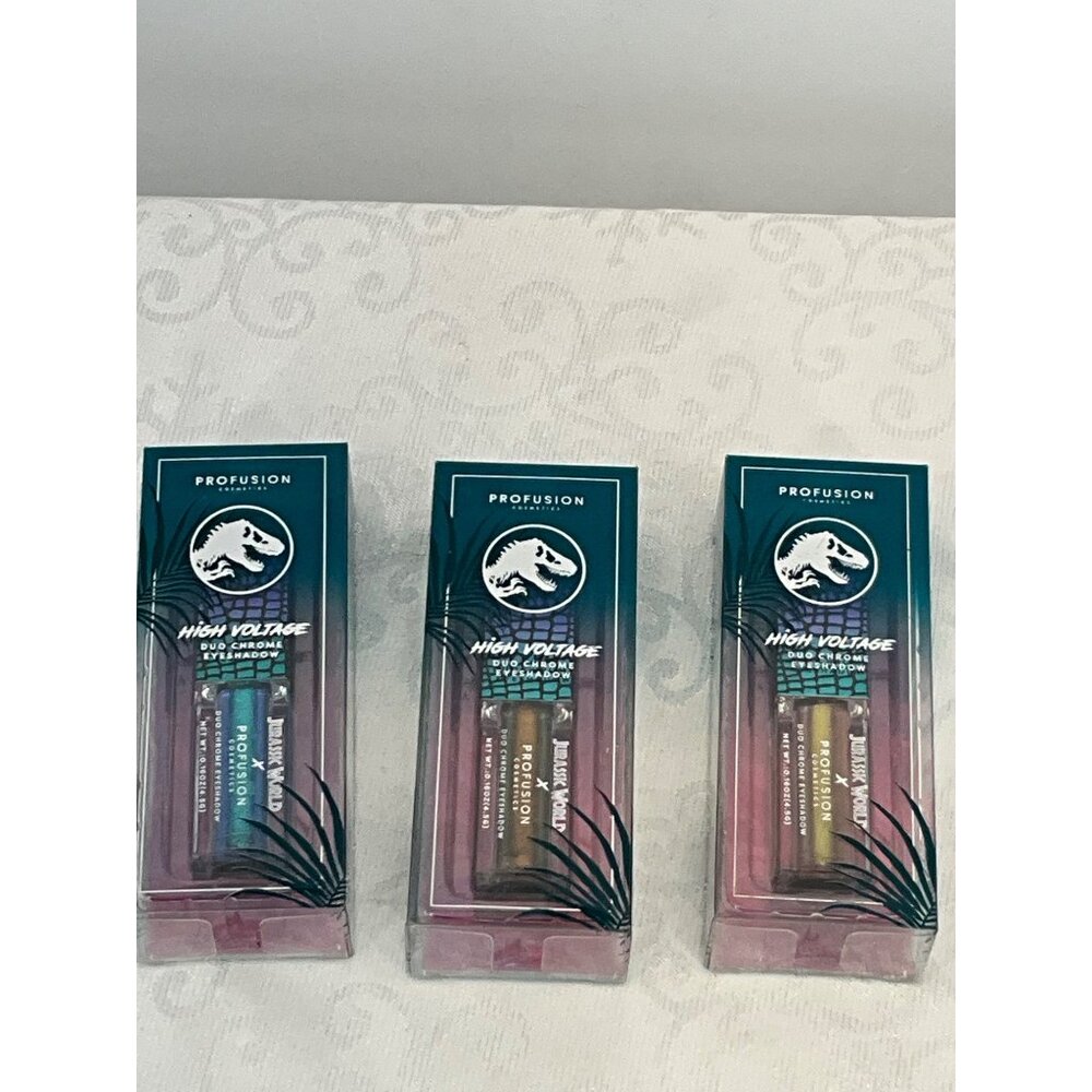 Jurassic World X Profusion Duo Chrome Eyeshadow Set 3‎  High Voltage Collection